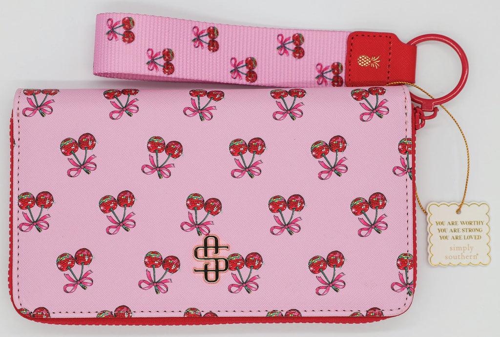 Designer Print Wallet with Matching Key Fob - F25 - Simply Southern