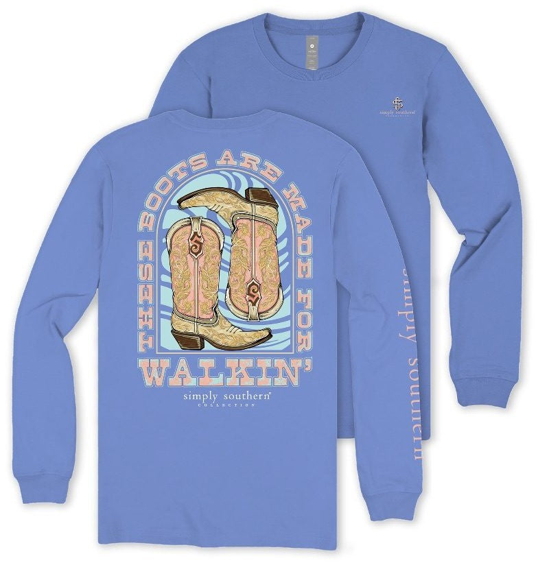 These Boots Are Made For Walkin' - SS - F25 - Adult Long Sleeve