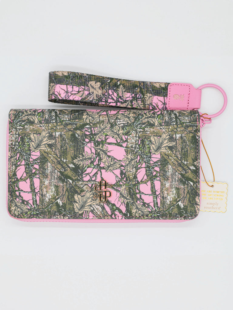 Designer Print Wallet with Matching Key Fob - F25 - Simply Southern