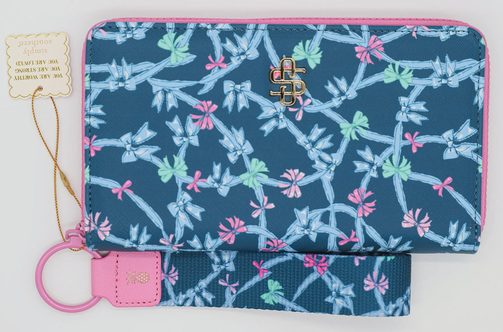 Designer Print Wallet with Matching Key Fob - S25 - Simply Southern