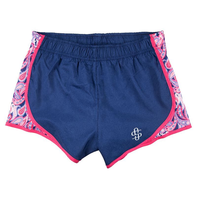 Simply Shorts - Paisley - Blue - SS - S23 - Adult Shorts