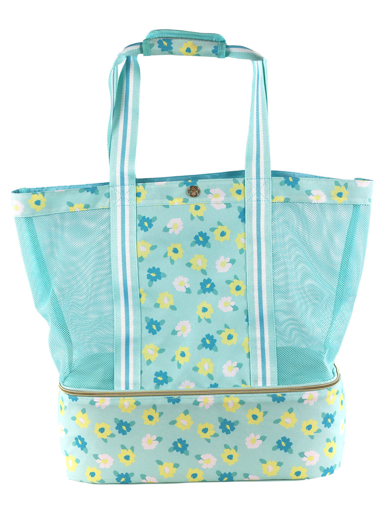 Cooler Mesh Bag with Carry Handles - S24 - Simply Southern