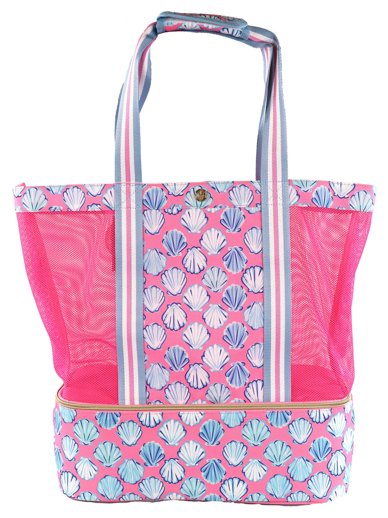 Cooler Mesh Bag with Carry Handles - S24 - Simply Southern