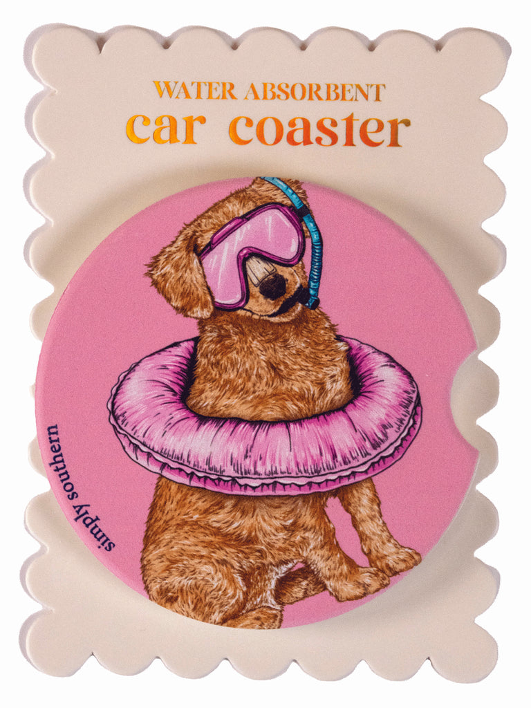 Car Coaster - S24 - Simply Southern (Sold in a set of 2)