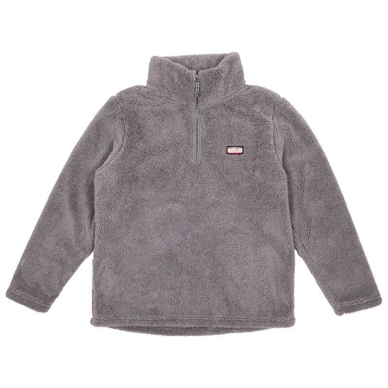 Simply Classic Sherpa Gray Stone - Pullover - F23 - Simply Southern