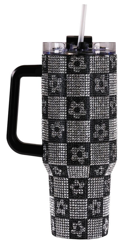 40 oz Sequin Tumbler - F24 - Cold / Hot