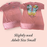 Slightly Used Simply Southern - Short Sleeve - Beach - Flip Flops - Adult Size Small (M83)