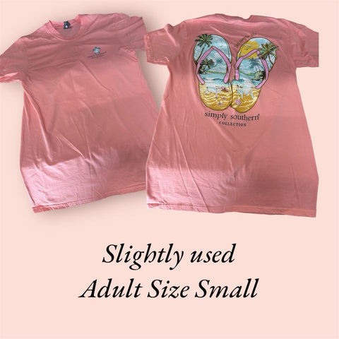 Simply Southern - Long Sleeve Shirt - Broken Masterpieces - Adult Size Small (M29)