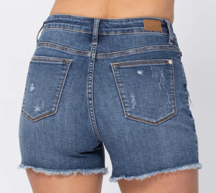 Jenah Printed Pocket Lined Shorts - 150135 - Judy Blue