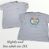 Simply Southern - Short Sleeve Shirt - Country Club - Slightly Used-Adult Size 2XL (M18)