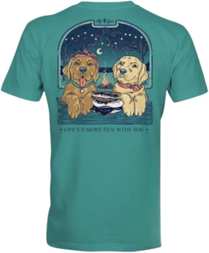 Life's S'More Fun with You - Dogs - Adult T-Shirt - Lily Grace