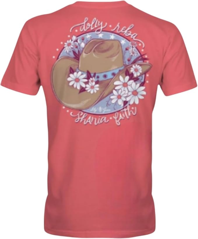 Dolly - Reba - Shania - Faith - Country - Adult T-Shirt - Lily Grace