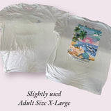 Slightly Used Simply Southern - Short Sleeve - Turtle - Keep Moving Forward - Adult Size X-Large (M82)