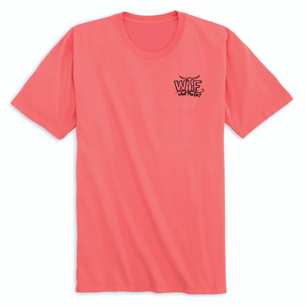 Three Fins To The Wind - Adult T-Shirt - What The Fin