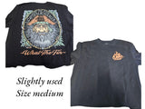 What The Fin - Captain Dead Beers T Shirt - Slightly Used - Adult Size Medium (M2)