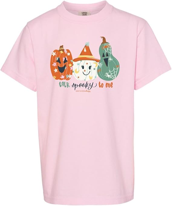 Talk Spooky to Me - Halloween - Pumpkins - Adult T-Shirt - Southernology