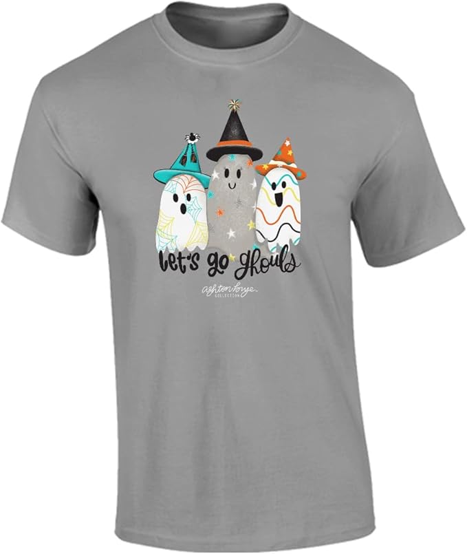Let's Go Ghouls - Ghosts - Adult T-Shirt - Southernology