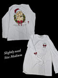 Simply Southern - Holiday Dog - Long Sleeve Shirt - Adult Size Medium (M6)