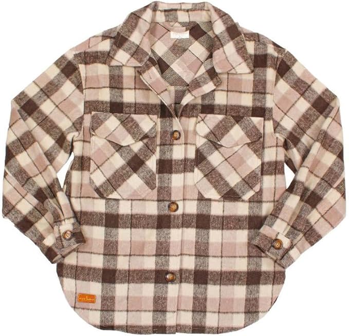 Women's Long Sleeve Shacket/Jacket - Patch- F24 - Simply Southern