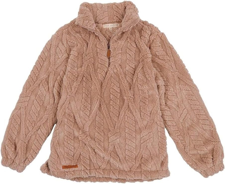 YOUTH Luxe Simply Soft Sherpa - Desert - Pullover - F24 - Simply Southern
