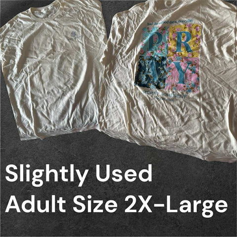 Simply Southern - Short Sleeve Shirt - Country Club - Slightly Used-Adult Size 2XL (M18)