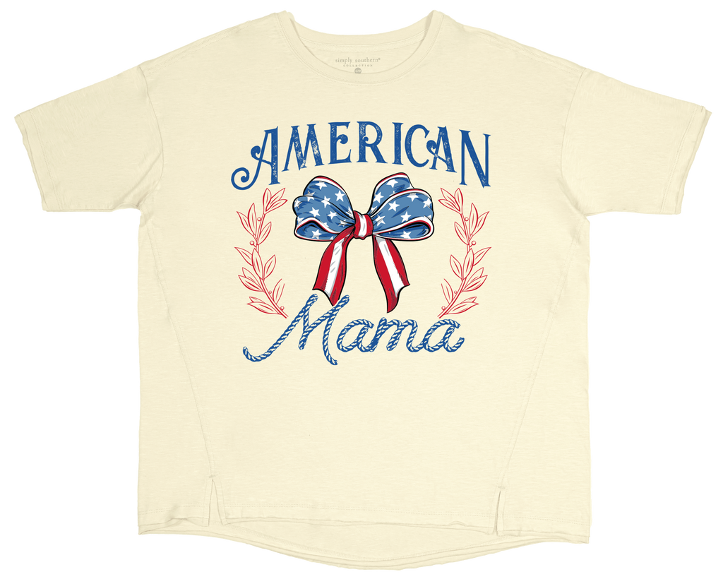 American Mama - S24 - SS - Fashion Boxy Shirt