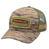 Bait & Tackle Patch Snapback Trucker Hat - Adult Hat- What The Fin