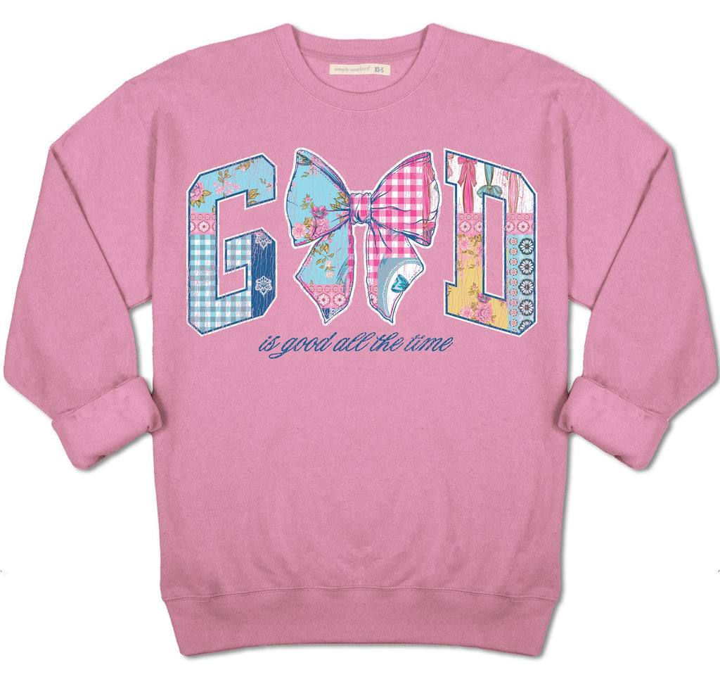 God is Good Design - Crew Neck Sweatshirt - F25 - Adult Crew