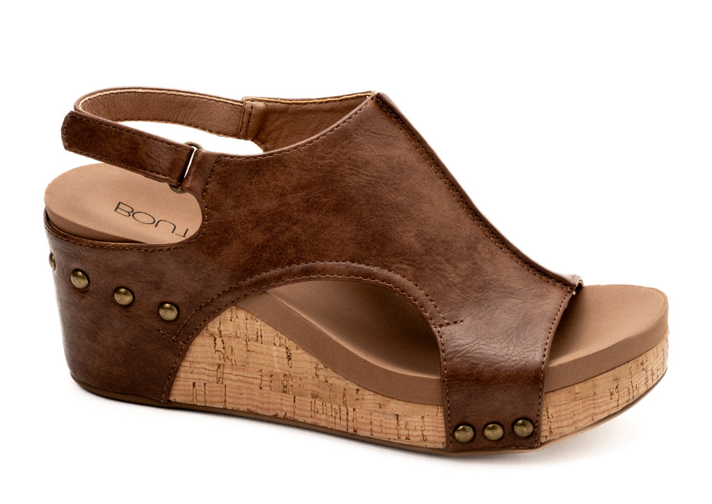 Rustic Brown Sandal - Boutique by Corkys