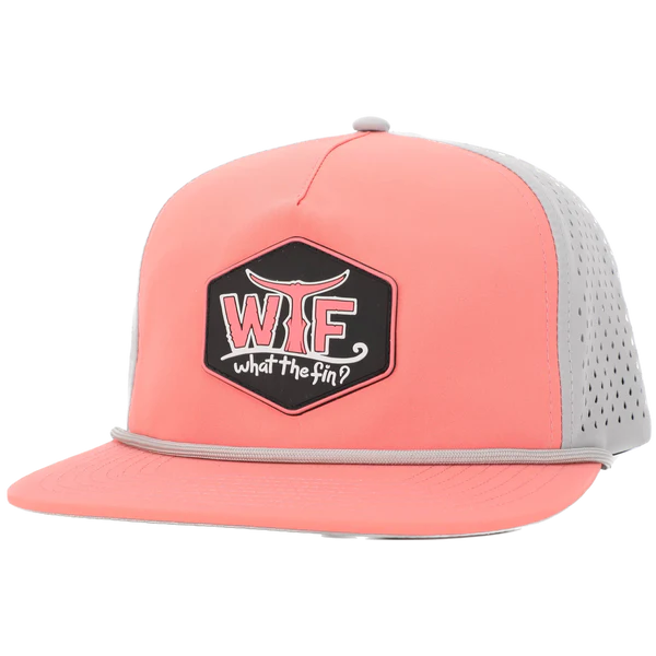 Hydro Hex Trucker Hat - Adult Hat- What The Fin