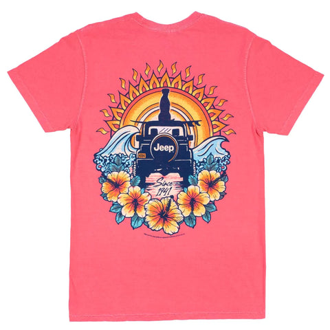 Deer - Pink Camouflage - White Bows - SS - S25 - Adult T-Shirt