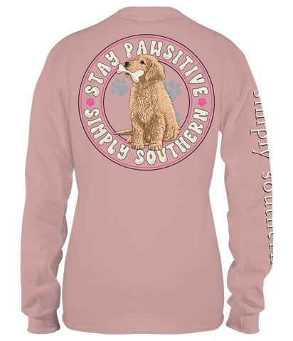 Stay Pawsitive - Dog - SS - F23 - YOUTH Long Sleeve