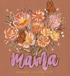 Mama - Floral - SS - F26 - Adult Long Sleeve