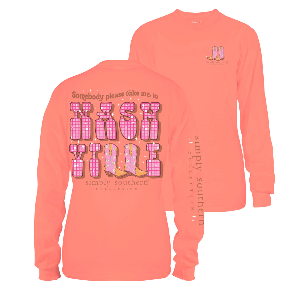 Somebody Please Take Me To Nashville - SS - F23 - Adult Long Sleeve