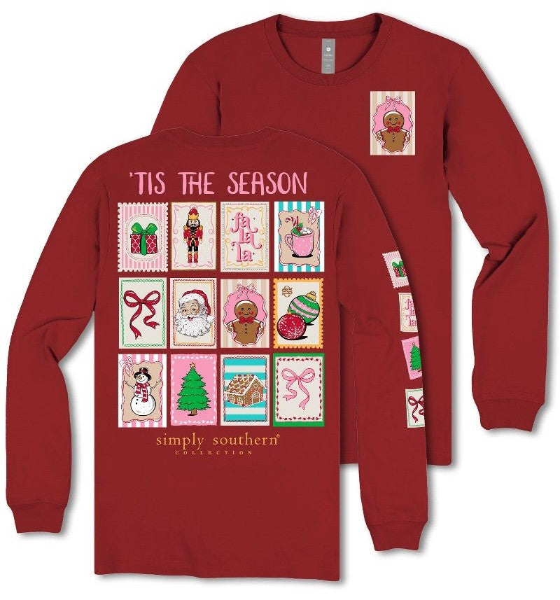 'Tis The Season - Stamps - Christmas Icons - SS - F25 - Adult Long Sleeve