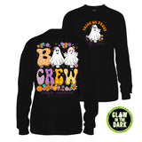 Boo Crew - Trick or Treat - Happy Halloween - SS - Adult Long Sleeve