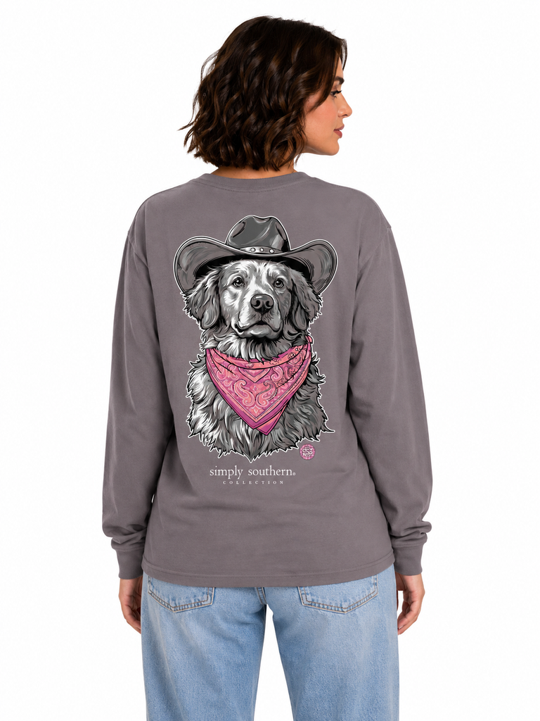 Western Lab - Country Dog - SS - F26 - Adult Long Sleeve