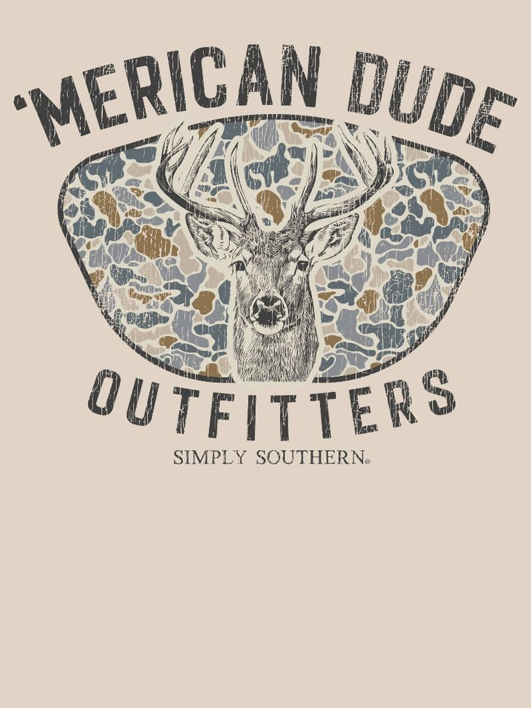 Merican Dude Outfitters - Deer Camo - SS - F25 - Adult T-Shirt