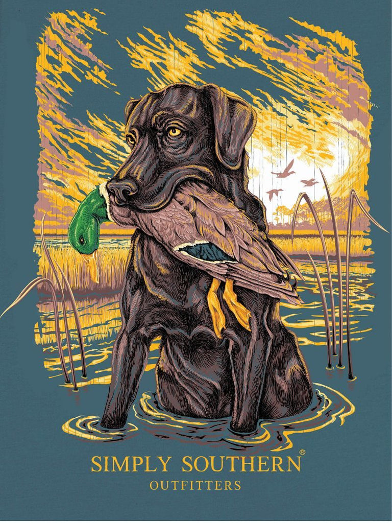Black Lab & Duck Hunting - S25 - SS - YOUTH T-Shirt