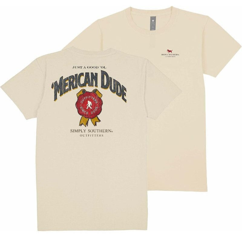 Just A Good Ol' Merican Dude - Sasquatch - S25 - SS - Adult T-Shirt