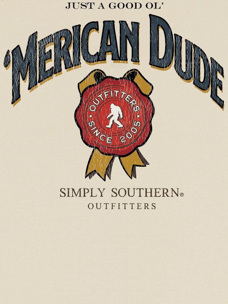 Just A Good Ol' Merican Dude - Sasquatch - S25 - SS - Adult T-Shirt