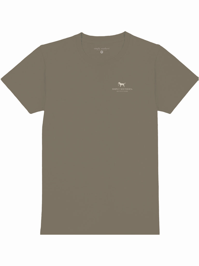 Tree Camo - Hunting Dog - S25 - SS - Adult T-Shirt