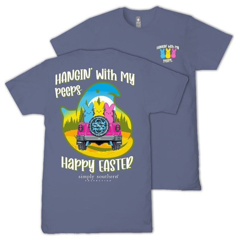 Hanngin' With My Peeps - Bunnies - Off Road Vehicle - S26 - SS - Adult T-Shirt