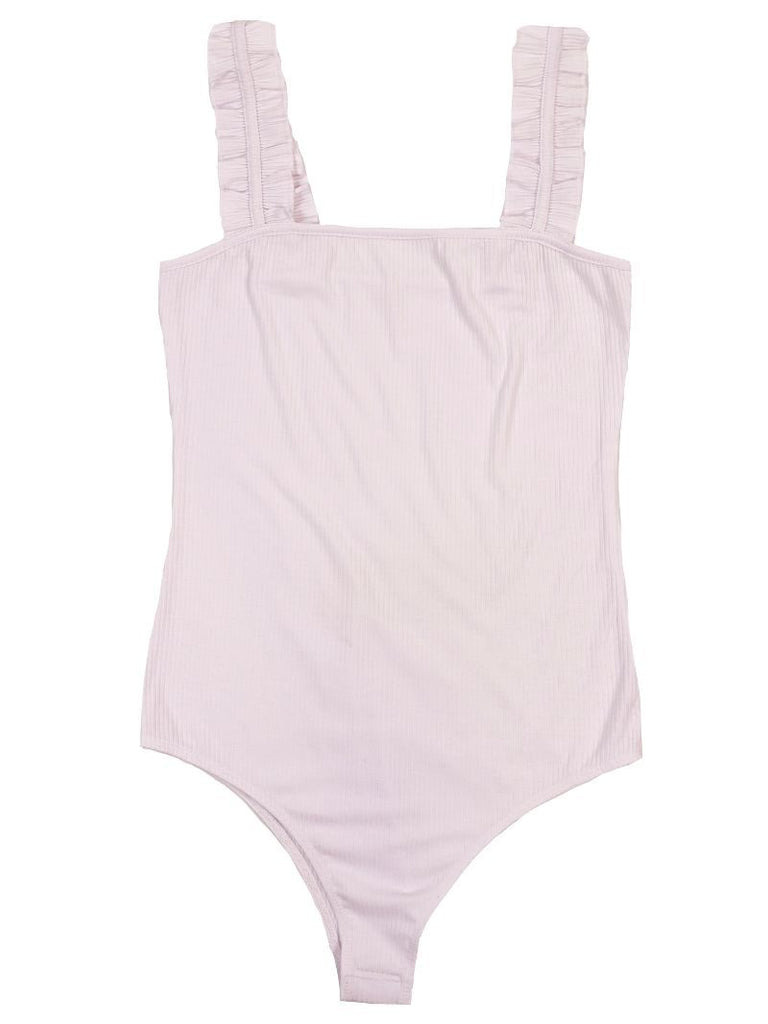 Bodysuit - White - SS - S24 - Adult Top