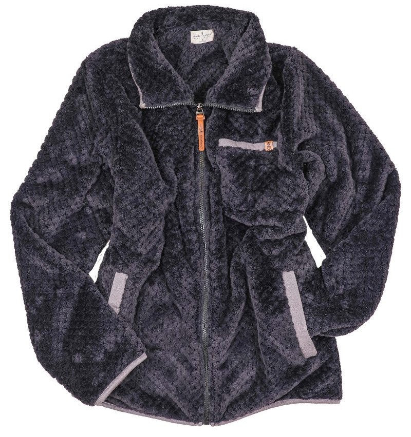 Simply Soft Jacket - Black - Full Zip Coat - F24 - Simply Southern