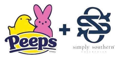 Peeps Stamps - Bunnies & Chick - Pink Bow & Stars - S26 - SS - YOUTH T-Shirt