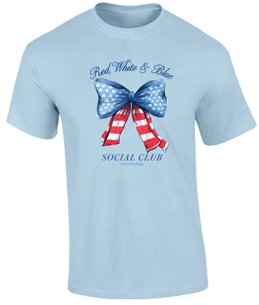 Red White & Blue Social Club - Adult T-Shirt - Southernology