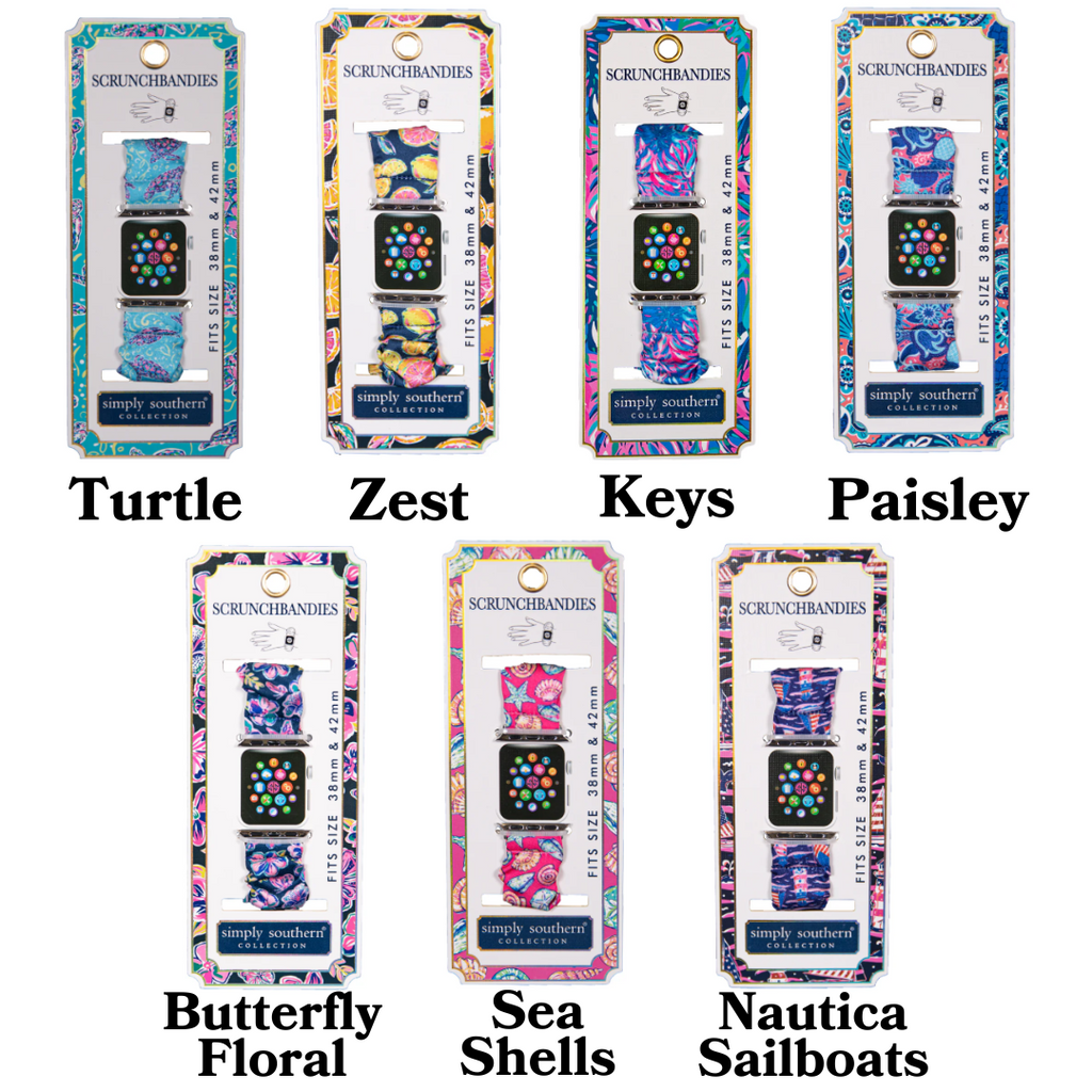 Scrunch Bandie Apple Watch - S21 - Simply Southern