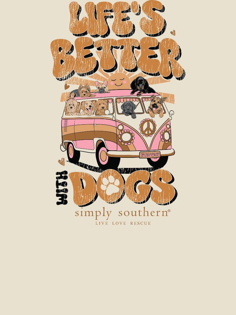 Life's Better with Dogs - SS - F25 - Adult T-Shirt