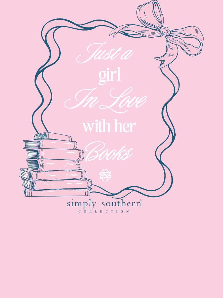 Just a Girl in Love with Books - SS - F25 - Adult T-Shirt